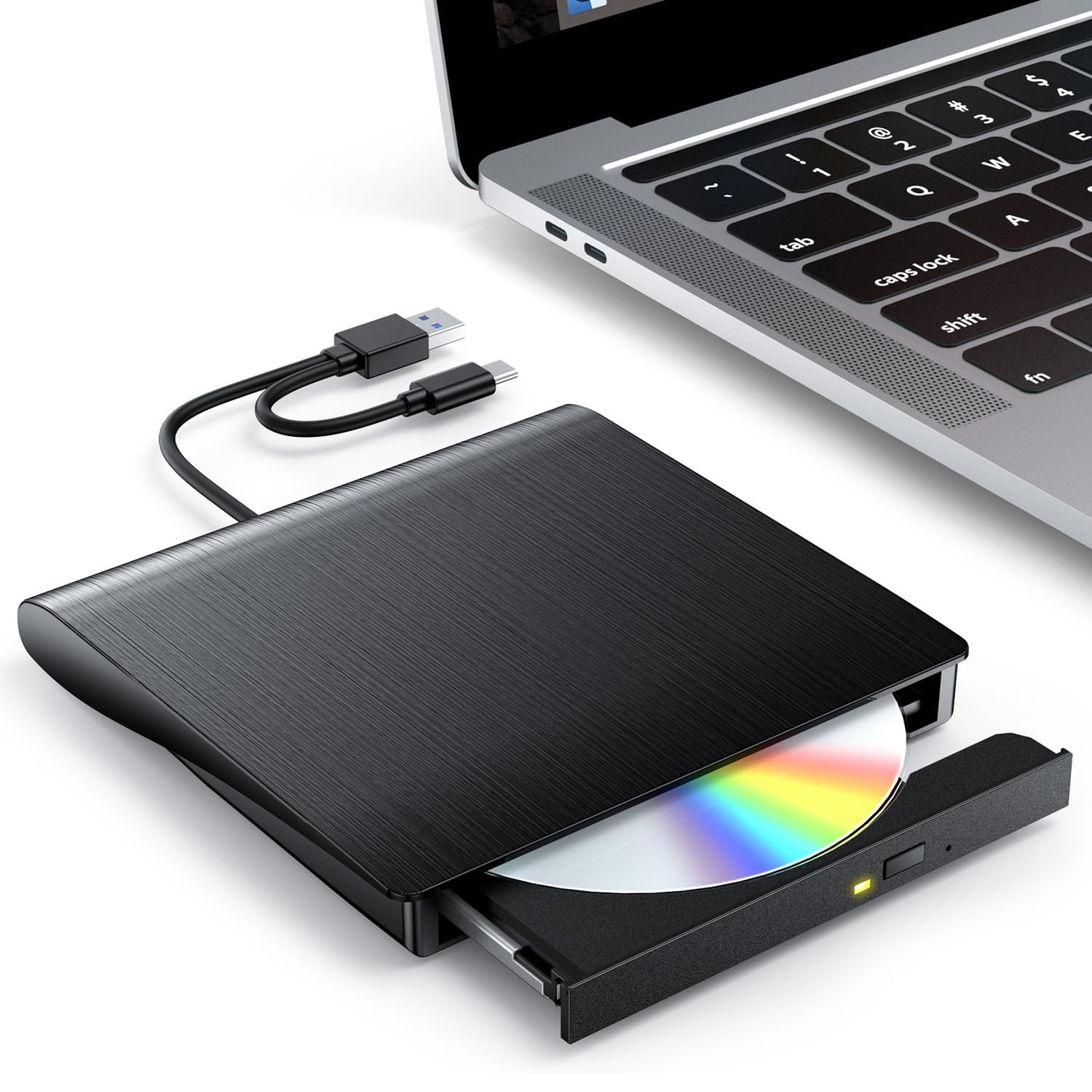 USB 3.0 External Optical Drive Desktop Computer Mobile Dvd Burner Notebook All-In-One Machine External Optical Drive Portable