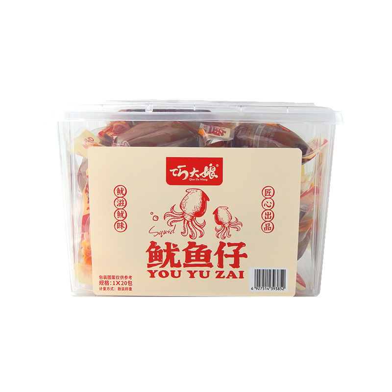 Qiao Da Niang spicy squid cuttlefish instant online snack snack cooked seafood leisure food wholesale