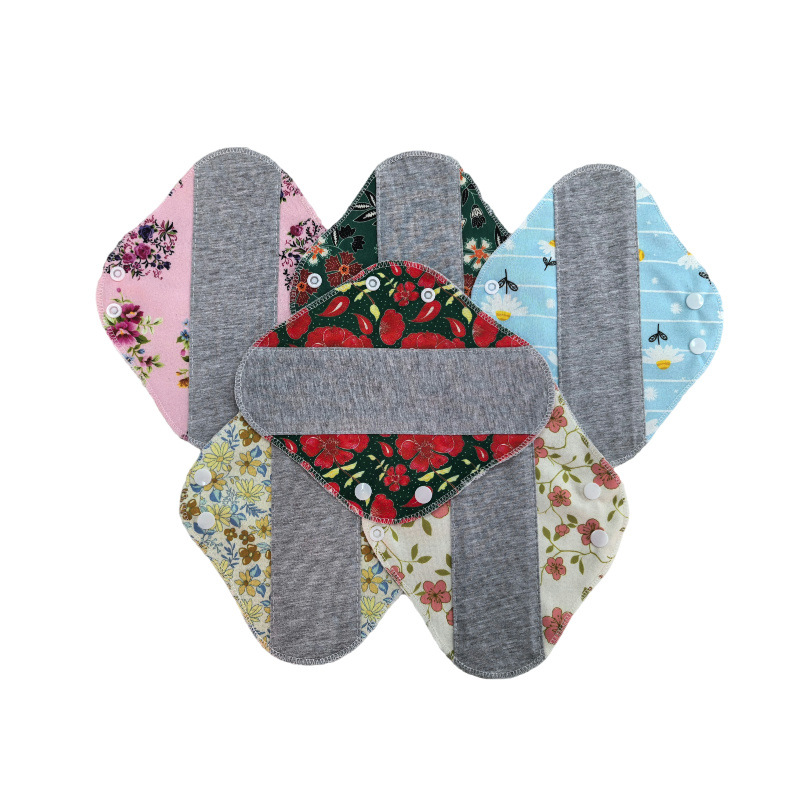 Graphene Cotton Anti-Bacteriostatic Pad Pure Cotton Washable Sanitary Napkins Leakproof Special Underpants Pad for Reuse