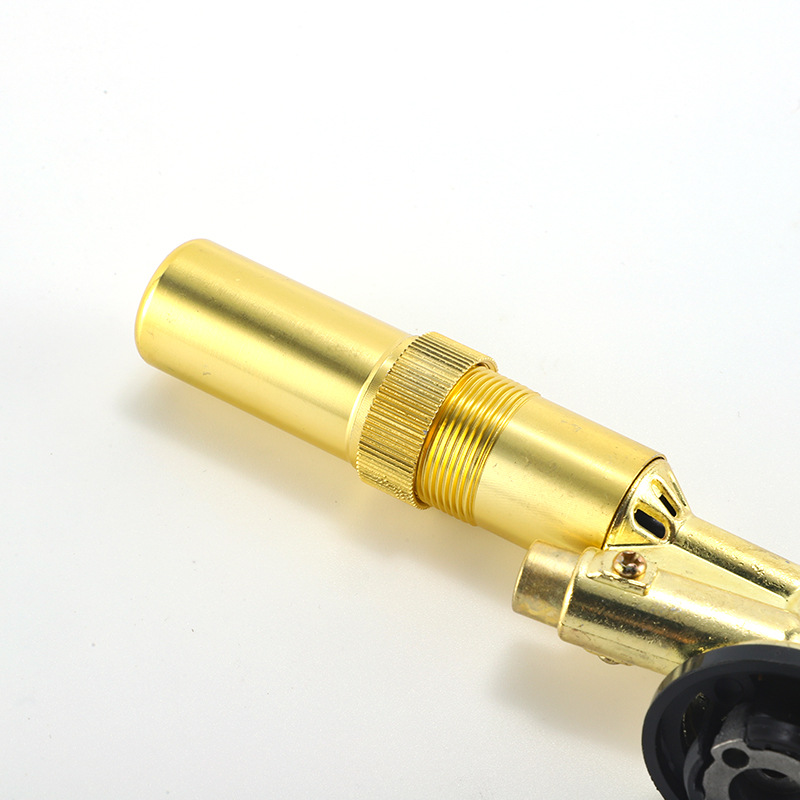 Metal Gas Tank Cassette Flamethrower Outdoor Camping Barbecue Igniter Portable Handheld Cooking Pig Hair Spray Gun