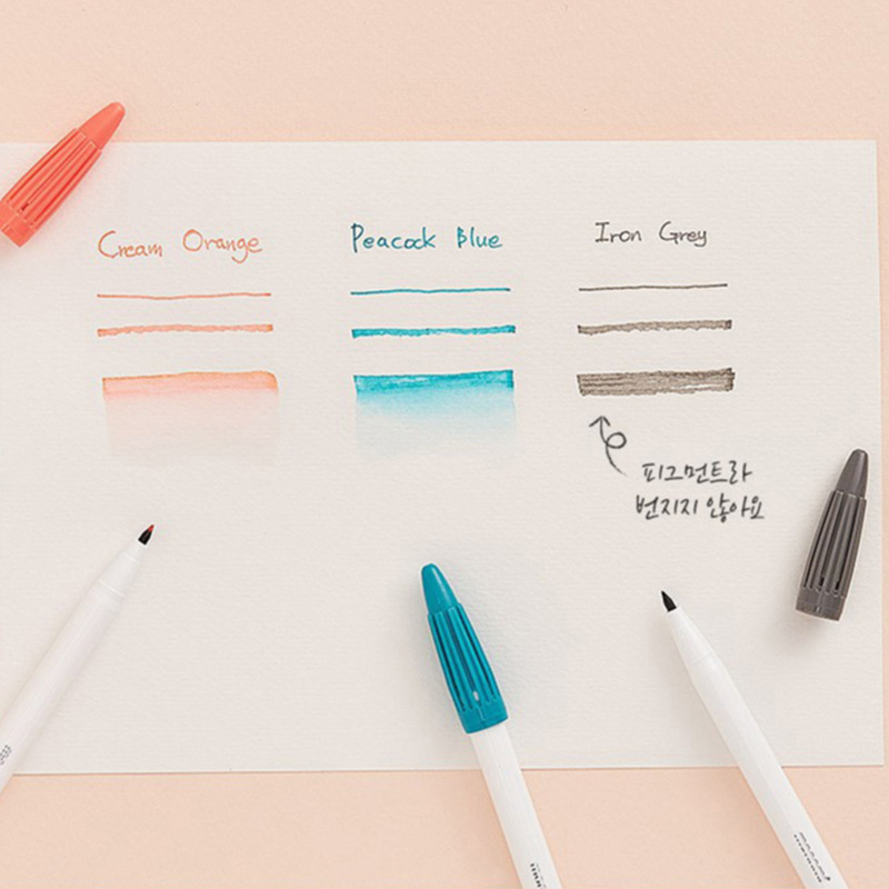 New monami monami fiber pen hook line pen murami hand account pen watercolor pen stationery wholesale 4009