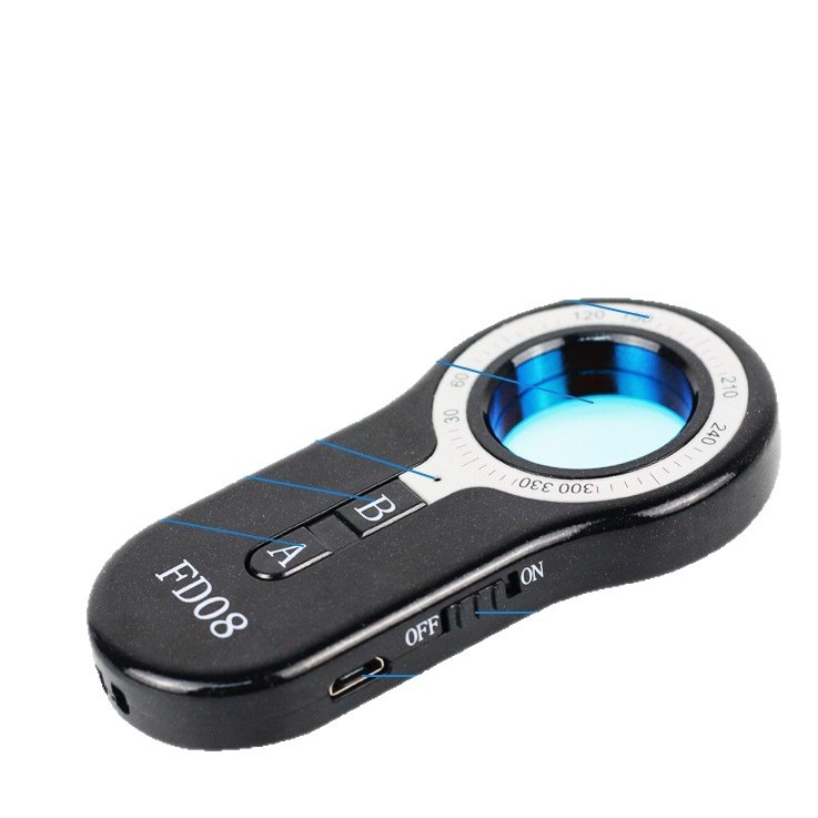 Cross-border FD08 anti-eavesdropping infrared anti-theft camera detector infrared scanning Detector gps scanner anti-monitoring