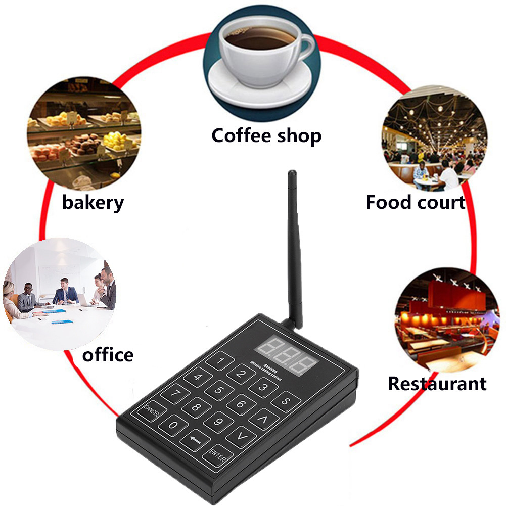 690-680 Wireless Watch Office Notifier Wireless Reminder Machine Caller Queuing Machine Kitchen Meal Taker