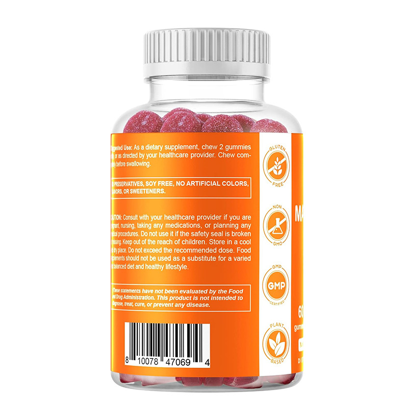 Amazon Tk Temu Gummy Customized Export Cross-Border Glycine Magnesium Gummy
