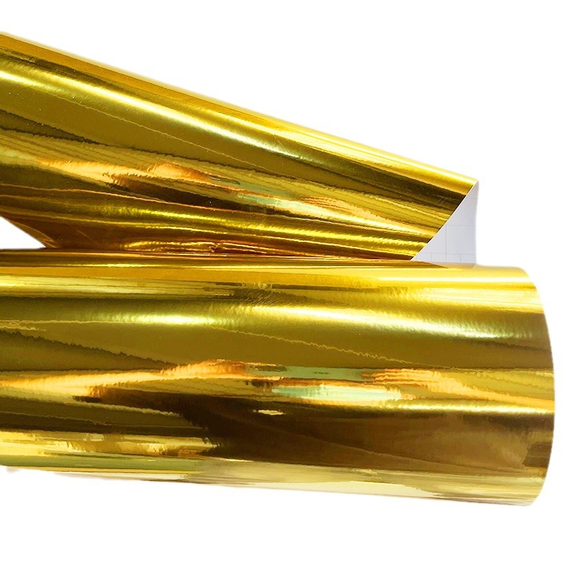 PVC lettering gold and silver instant computer lettering paper wall decoration furniture stickers