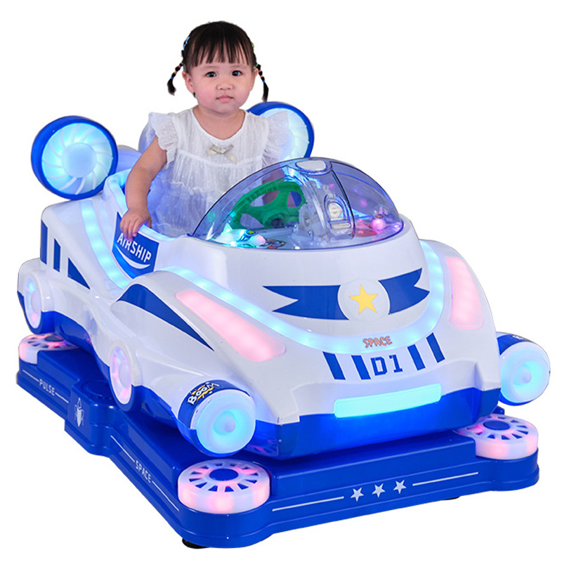 Factory Direct Sales 2025 New Electric Coin-Operated Rocking Car Supermarket Entrance Commercial Home Music Rocking Car Special Price