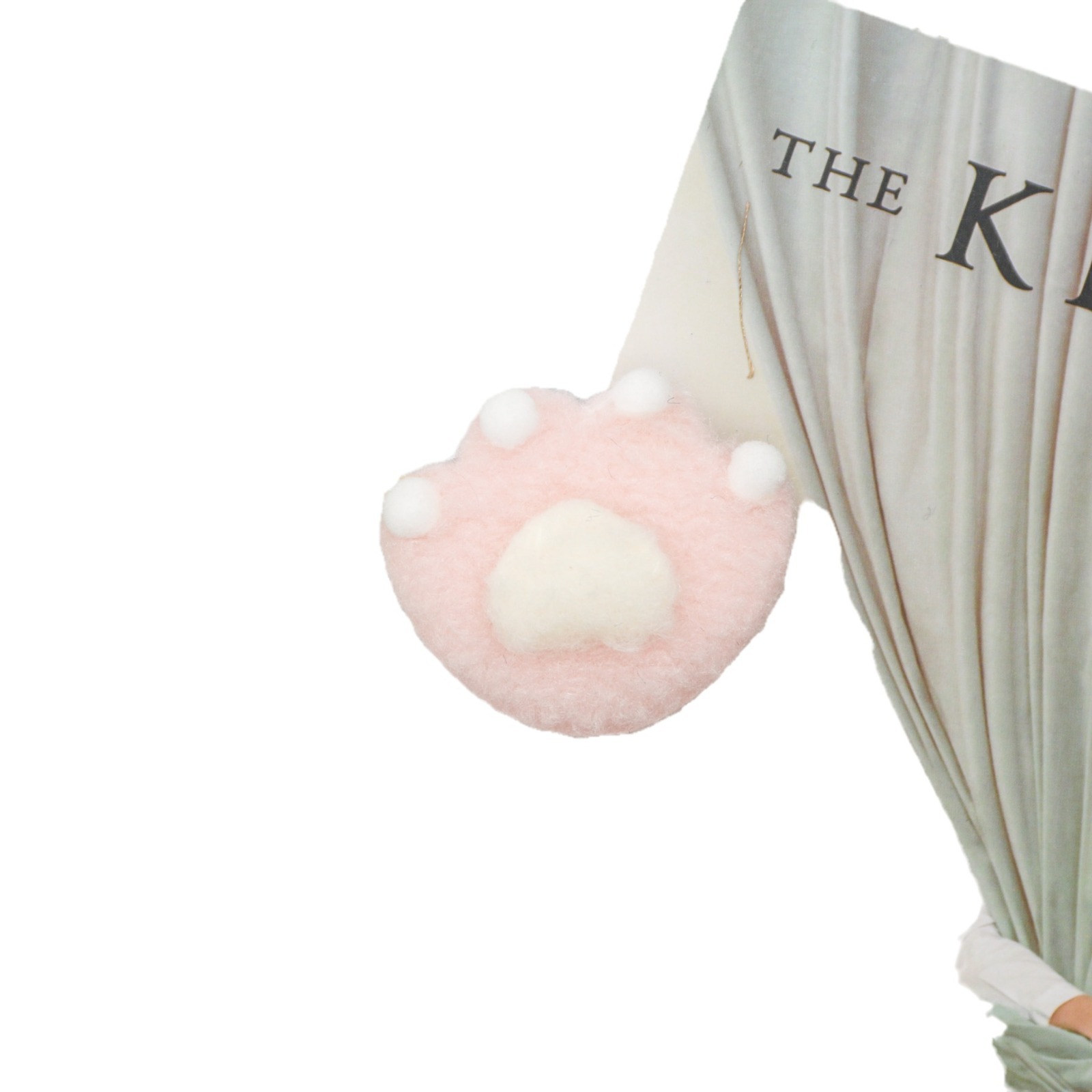 Plush Cat Paw Without Clip Cartoon Bear Paw DIY Accessories Scarf Hat Hairpin Material Super Soft Short Plush