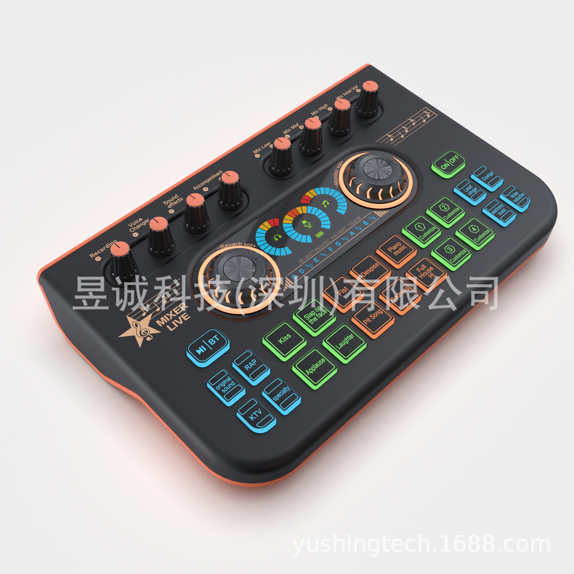 X3 English Cross-Border Live Broadcast Wholesale Sound Card Mobile Phone Computer Full Set Anchor Singing Set High Fidelity