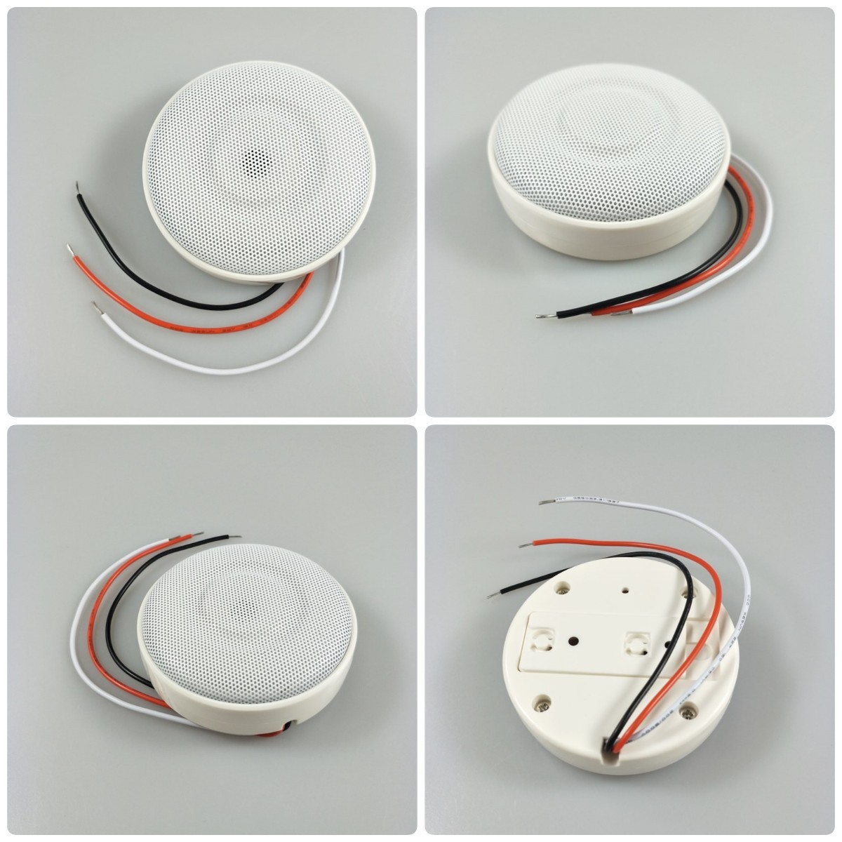 Square Adhesive Pickup with Rca Output Monitoring Pickup Window Suitable for Indoor Pickup Environment