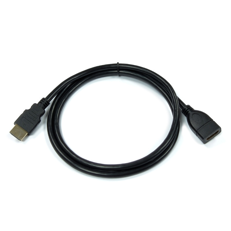 Factory in stock hdmi male-to-female 4khdmi extension cord hdmi male-to-female extension cord 4K HD 19 1