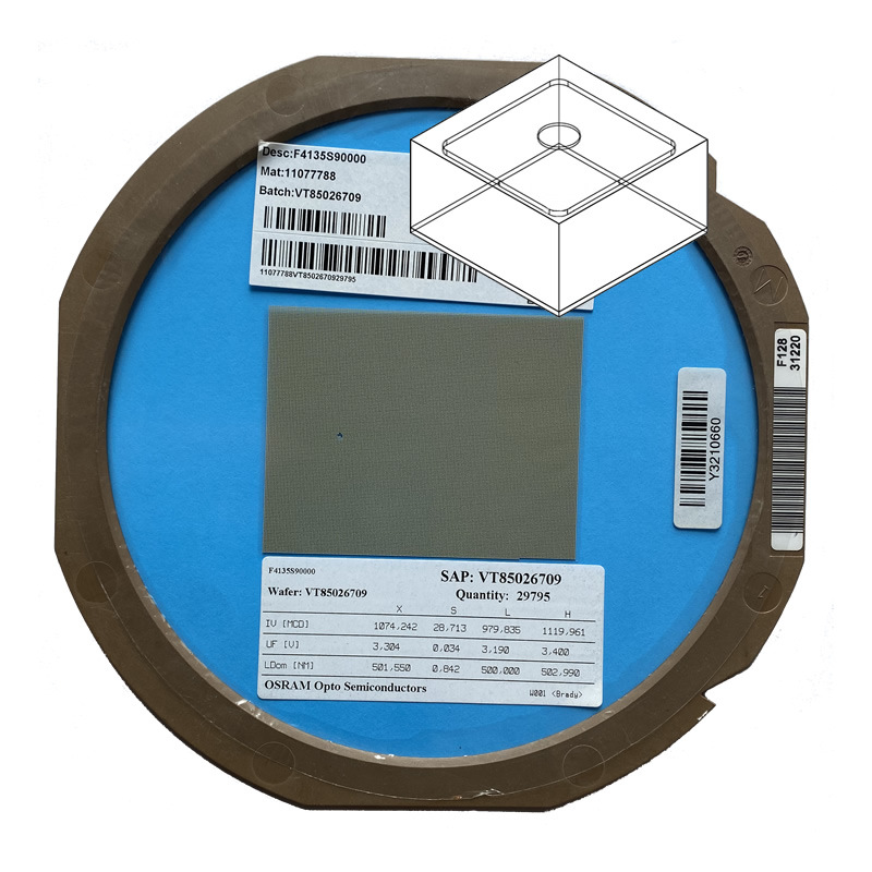 Automotive Lighting Green Light Chip Led500Nm Light-Emitting Chip Osram Led Chip Deep Water Lighting Chip