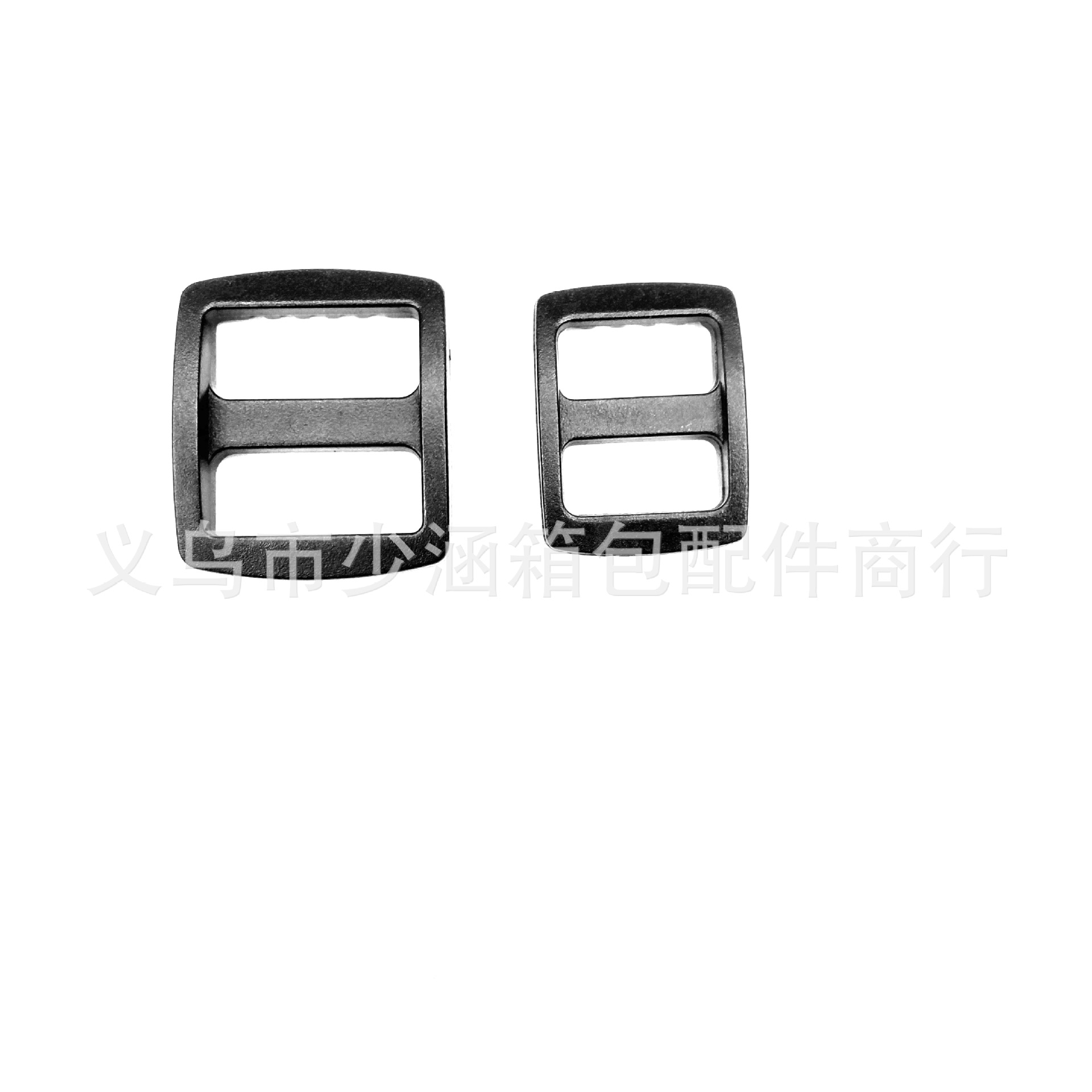 Factory direct supply 10mm-38mm plastic webbing adjustment buckle pet collar adjustment three-gear buckle Japanese buckle wholesale