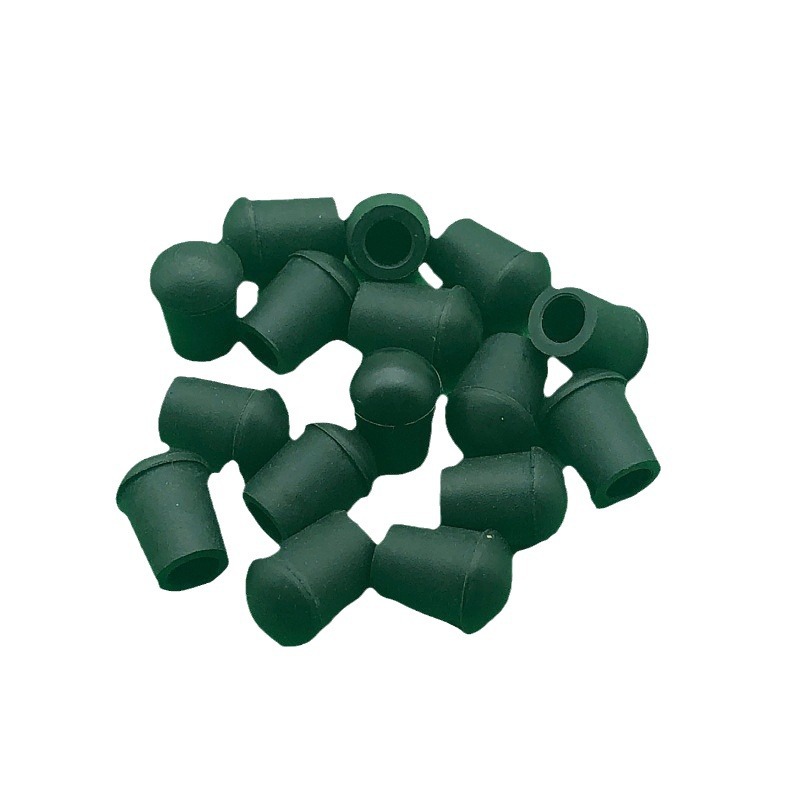 Dust-proof Protection Anti-collision Silicone Cap Cover Wire Round Tube Port Protection Silicone Cover Electroplated Rubber Cap High Temperature Resistant Rubber Cover