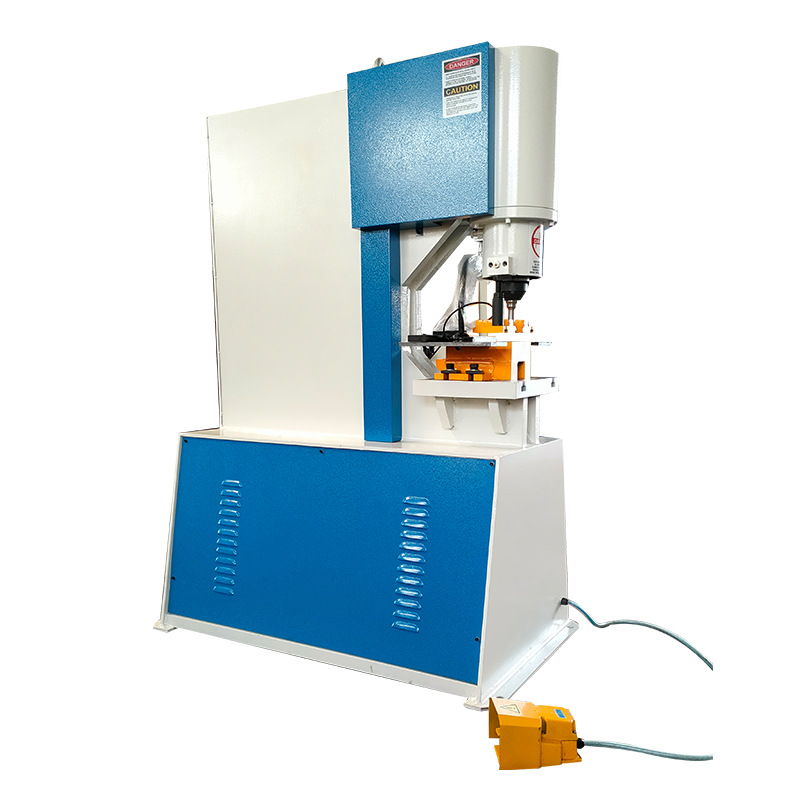 Hydraulic punching machine square pipe cutting cutting cutting punching angle punching machine stainless steel punching machine