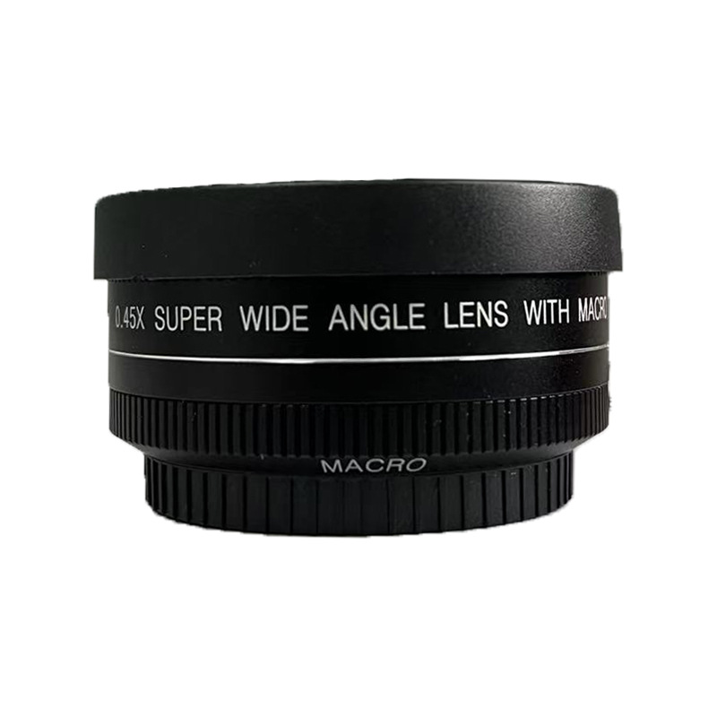 0.45X Wide Angle Macro 2-in-1 Lens 52mm Dslr Camera Additional Professional Fisheye Manufacturer Professional Photography