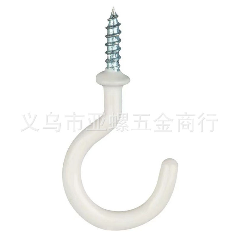 Copper-plated Cup Hook, Plastic-coated Cup Hook, Lamp Hook, Plastic-impregnated Cup Hook, Cup Hook with Pad, Pad Hook, Question Mark Hook