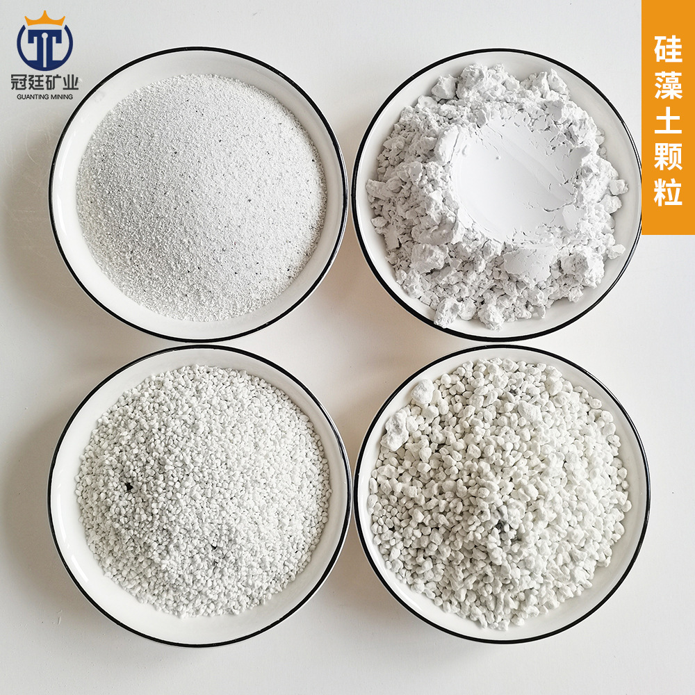 Diatomaceous Earth Particles, Sewage Treatment Adsorption, Calcined Diatomaceous Earth, Oil Absorption Aid, White Yellow Nutrient Soil