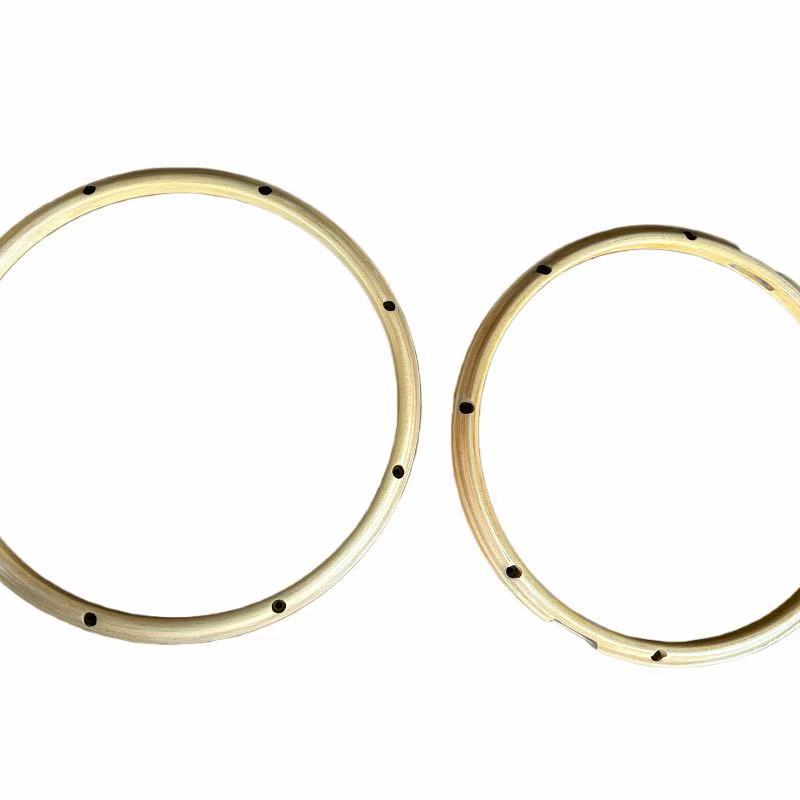Wooden Rings on Drum Sets Are Produced with Molds That Have High Strength and Five-Axis Processing with High Shape Accuracy