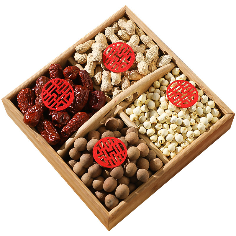 Wedding Early Childbirth Basket Wedding Room Arrangement Engagement Dried Fruit Combination Ornaments Decorative Fruit Plate Wedding Wedding Articles