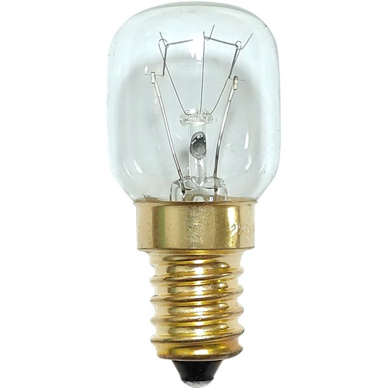 T25 microwave bulb warm white incandescent bulb E14120V25W base oven bulb, brass