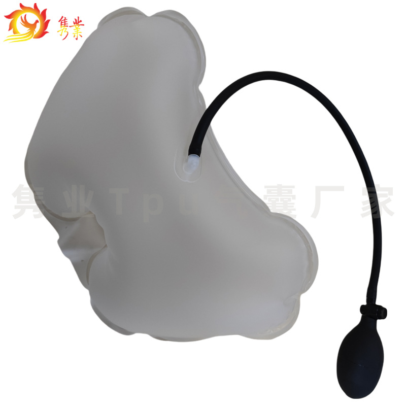 Lumbar support airbag tpu oval waist airbag inflation massage waist massager airbag manufacturers