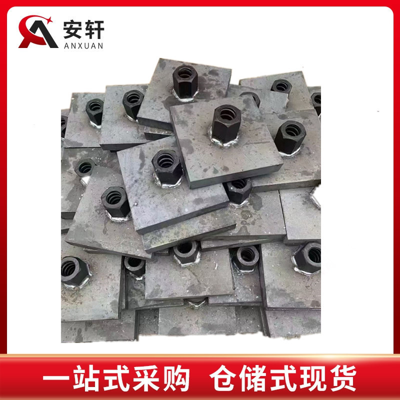 Finely Rolled Threaded Steel Connector, Finely Rolled Nut, Anti-Float Anchor Rod, Pre-Stressed Steel Rod, Spiral Bar Factory Wholesale