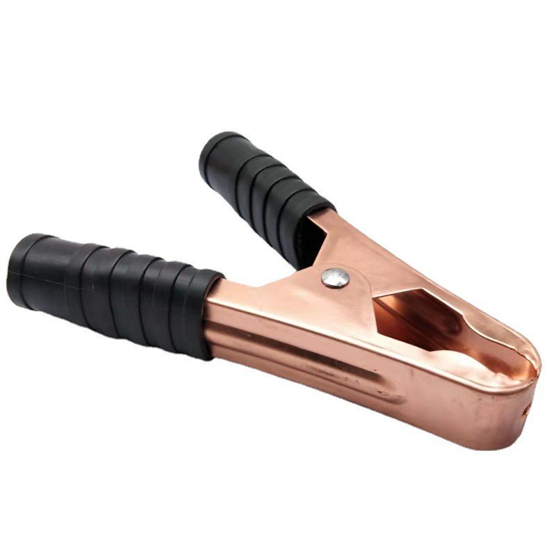 100A battery alligator clip spring power connector nickel plated copper plated inverter battery 110 long