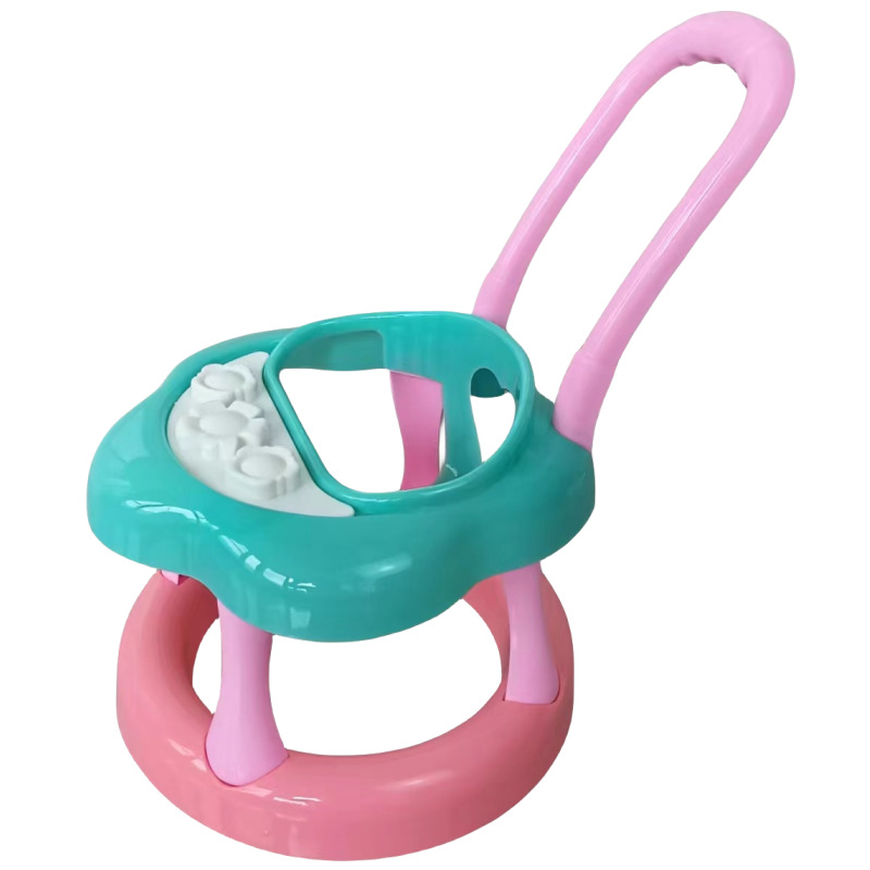 Children's trolley simulation girl's trolley with doll baby play house game plastic toy suit matching