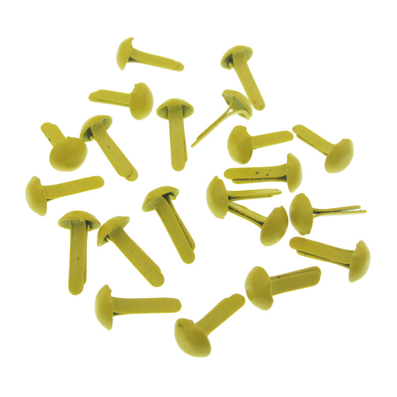 Amazon's Best-Selling Colorfulful Round Small Mini Two-Legged Nails, Two-Legged Nails, Two-Legged Nails, Kidsren's Paper Toy Binding