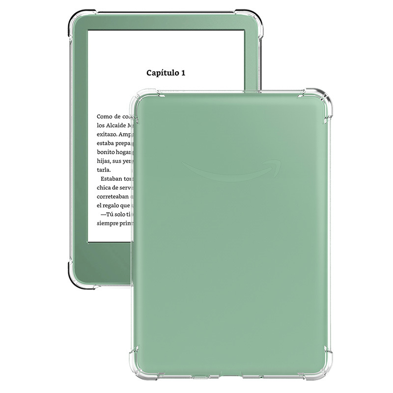 Kindle 2024 Case Four Corner Drop-Resistant Transparent K12 KPW6 KC 12th TPU Soft Case