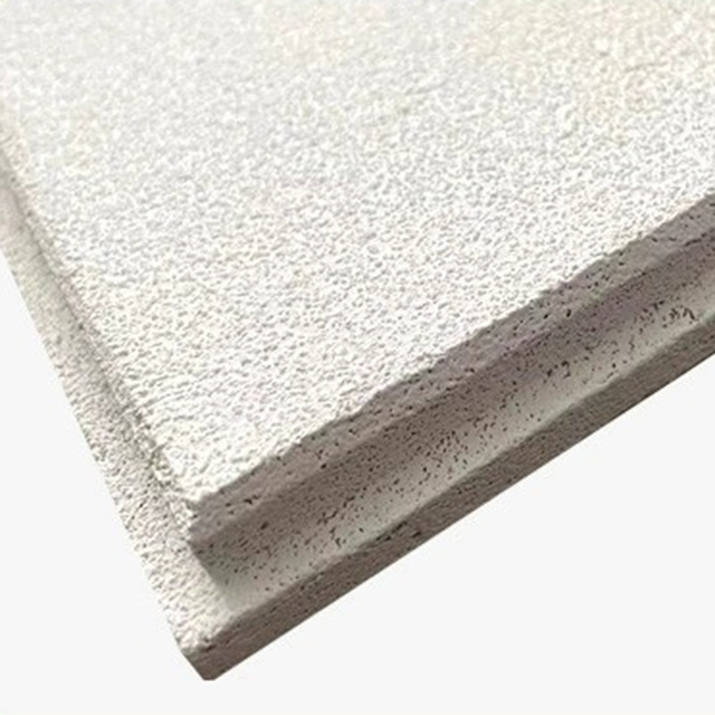 Tooling building ceiling sandblasting mineral wool sound-absorbing board concealed concealed insertion grade sandblasting mineral wool sound-absorbing factory direct supply
