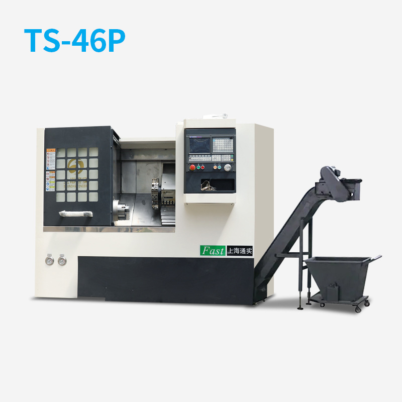 General 46P cnc Lathe Truss ManiPulator Rotary Material Warehouse Automatic Feeding ChiP Removal Machine cnc Aluminum Parts Processing