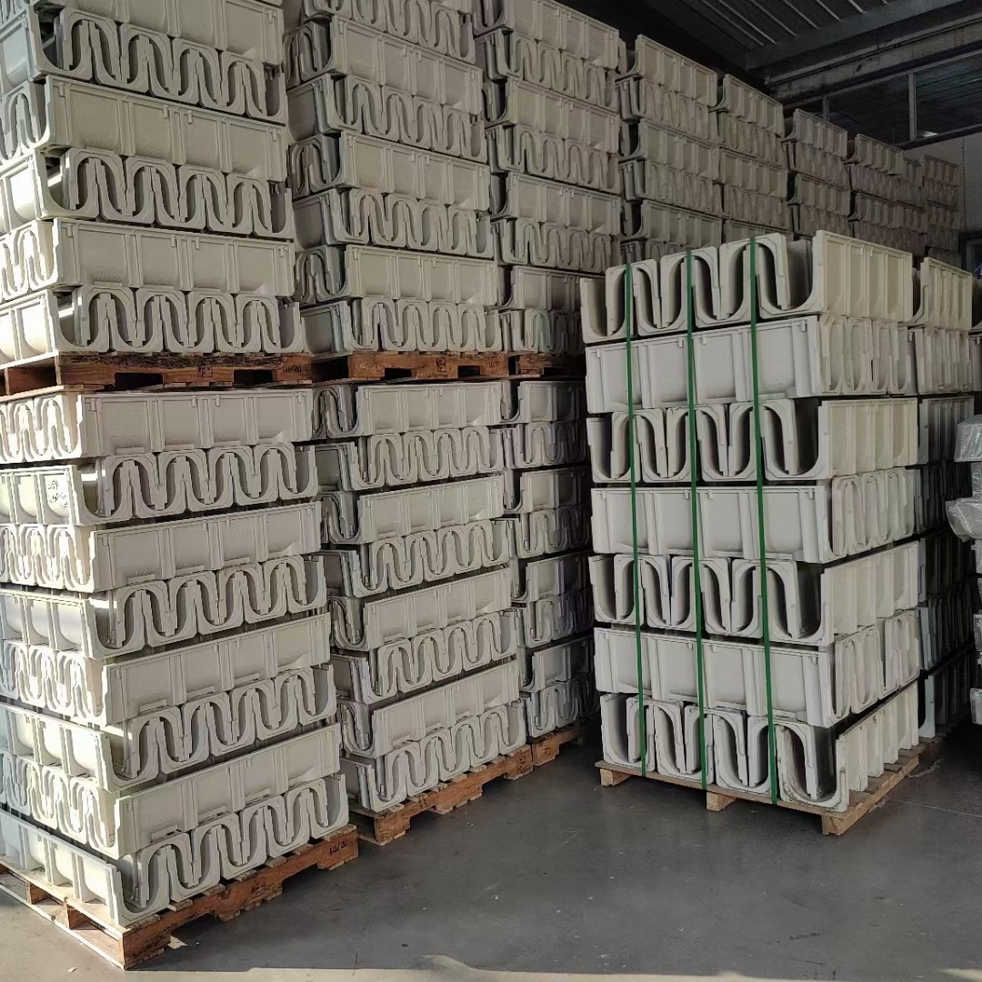 Integrated Cross-Section Finished Drainage Ditch Courtyard Garage Floor Water Ditch Sewer Drainage Ditch Grate