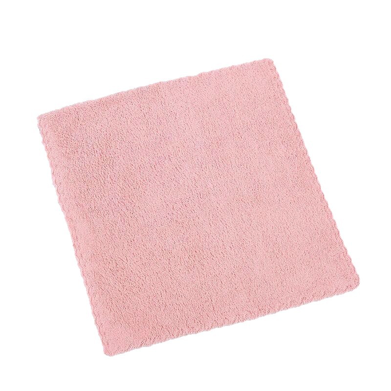 Coral Fleece Small Square Towel, Bear Gift Towel, Face Towel, Kindergarten Hand Towel, Baby Drool Towel, Vacuumable