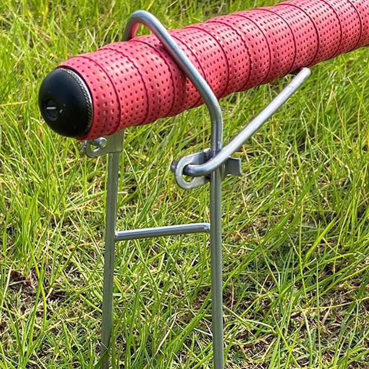 Ground-Mounted Bracket for Both Hand and Sea Use, Sea Rod Holder, Gun Turret Holder, Fishing Rod Stand, Automatic Rod Lift Stand, Simple Rod Holder