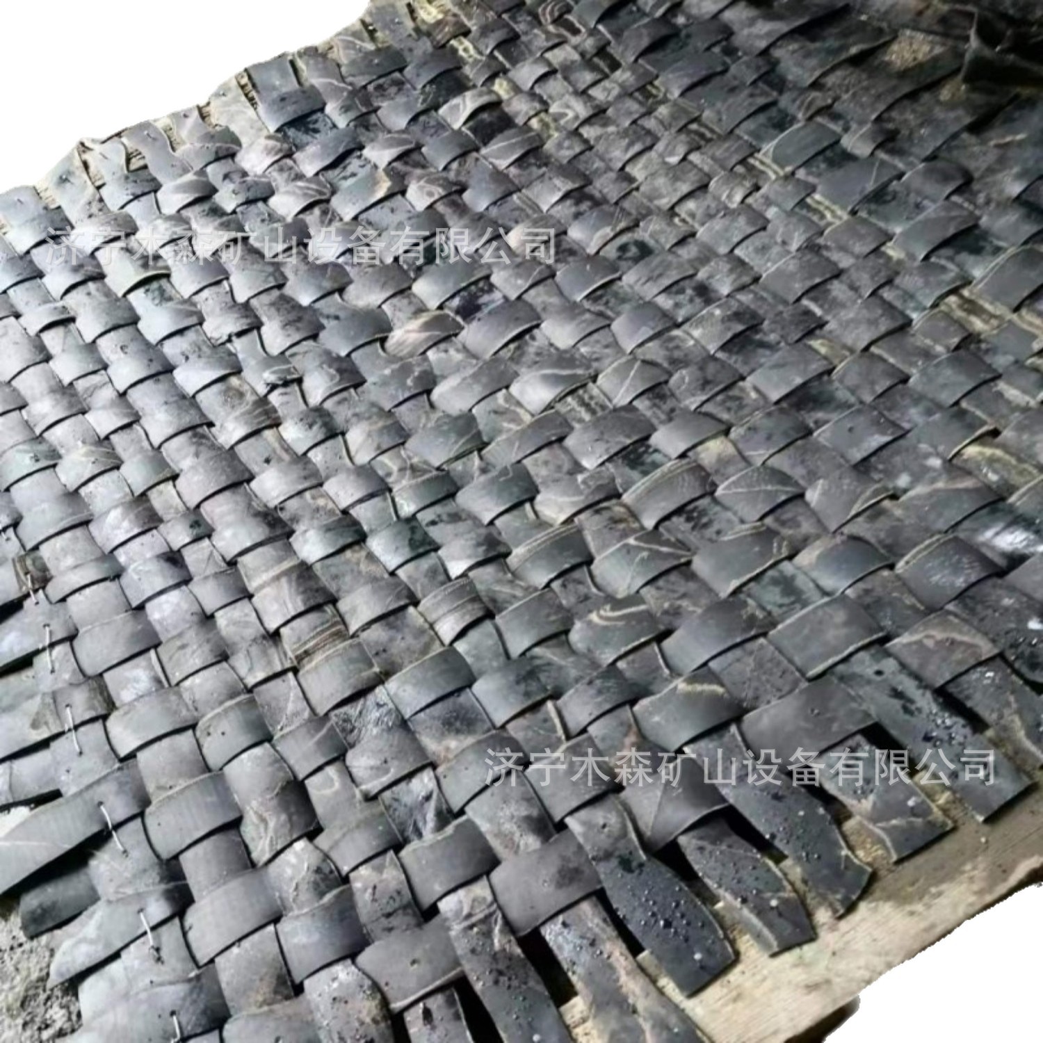 Mining Rubber Gun Cover Tunnel Protection Engineering Buffer Gun Net Blasting Gun Curtain Rock Safety Thickened Protective Blanket