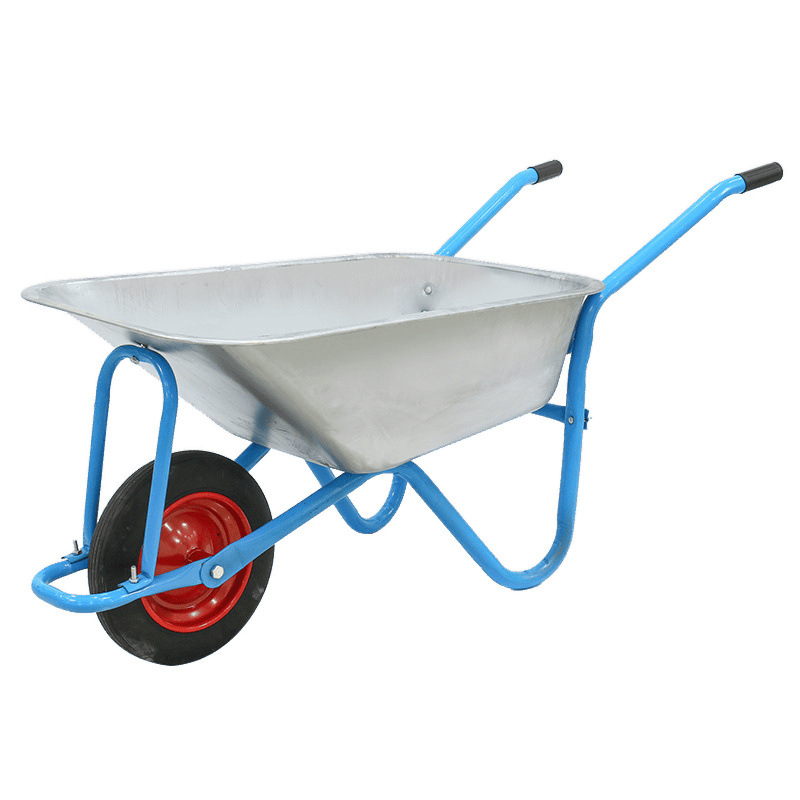 Agricultural Household Trolley, Sand Construction Site Bucket Truck, Garden Trolley, Truck, Soil Single-Wheel Garbage Wheelbarrow