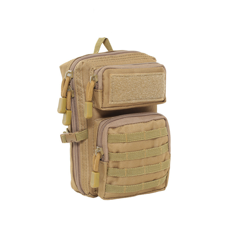 Cross-border Amazon EDC Tactical Crossbody Mini Mobile Phone Wallet Outdoor Accessories Waist Hanging Bag Military Fan Crossbody Hanging Bag