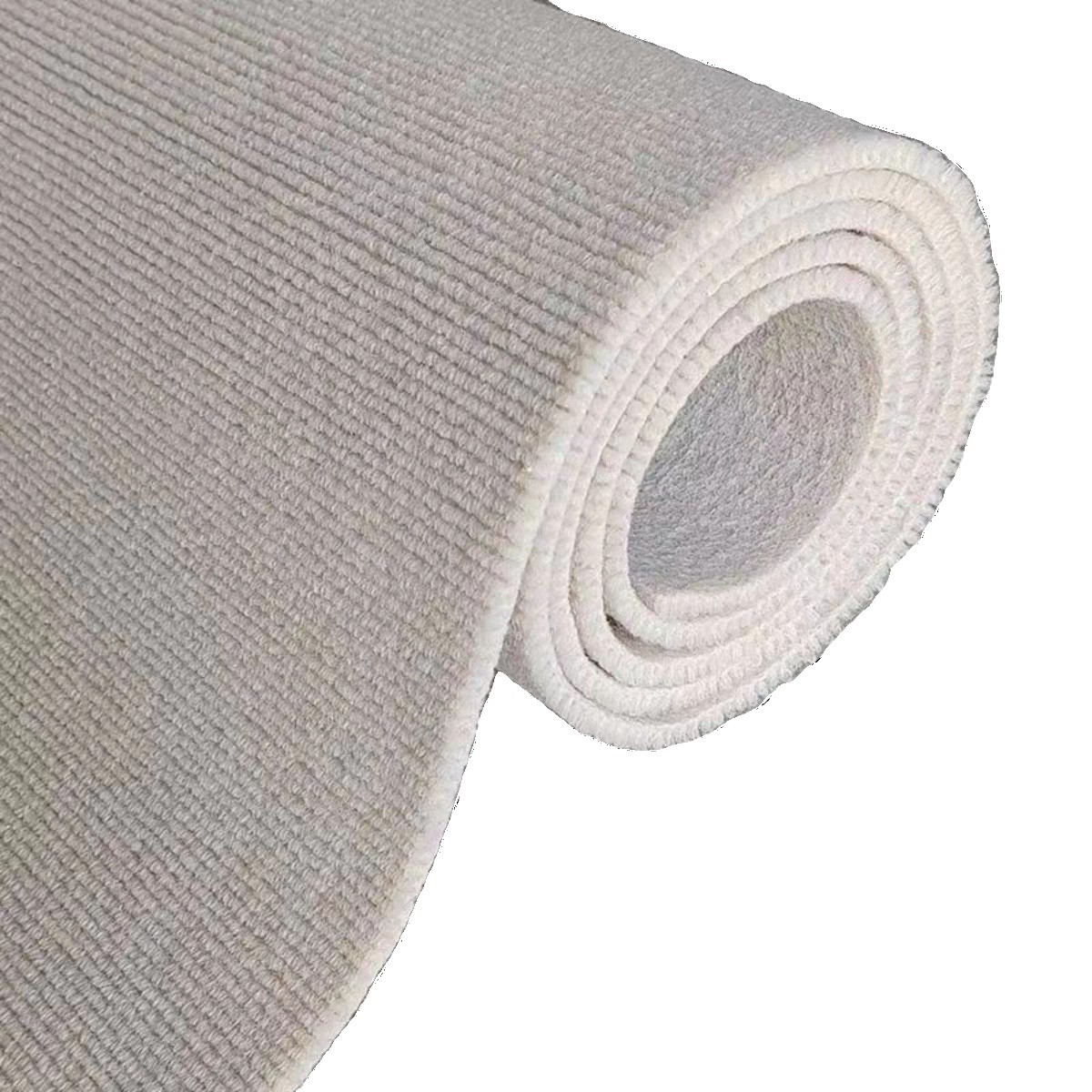 Carpet for Bedroom, Stain-Resistant and Easy to Care For, Studio Carpet, Large Area, Thickened Fine Striped Office Carpet