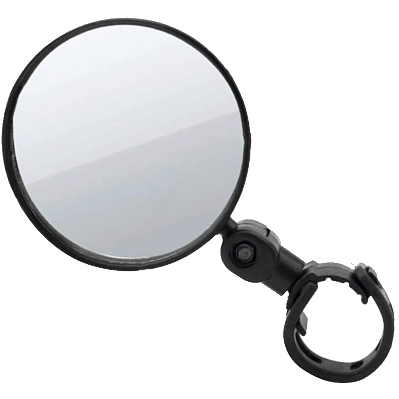 Wholesale bicycle rear round mirror clear mountain bike riding strap convex reflector [source manufacturer]]