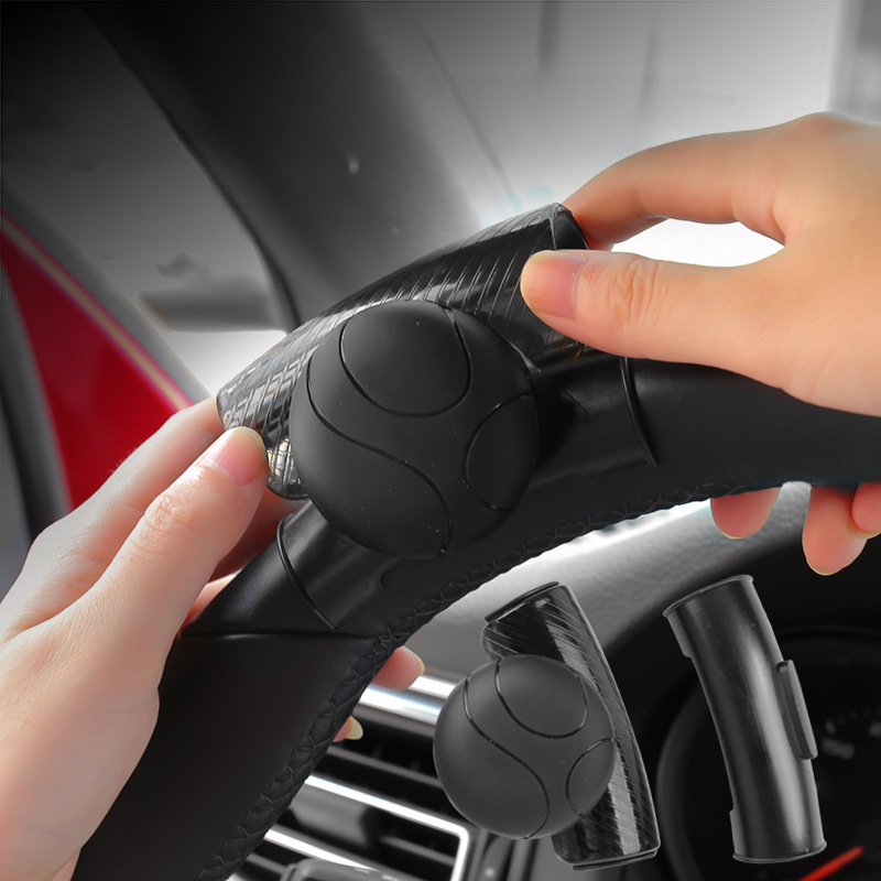 Automobile steering wheel booster non-slip silicone booster ball car bearing type 360 ° labor-saving auxiliary steering gear