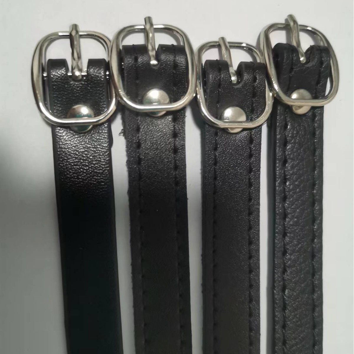Professional Production of Luggage Tag Small Belt, Pu Leather Fine Grain Hair Bottom, Alloy Buckle Rust-Free, Luggage Tag Sling