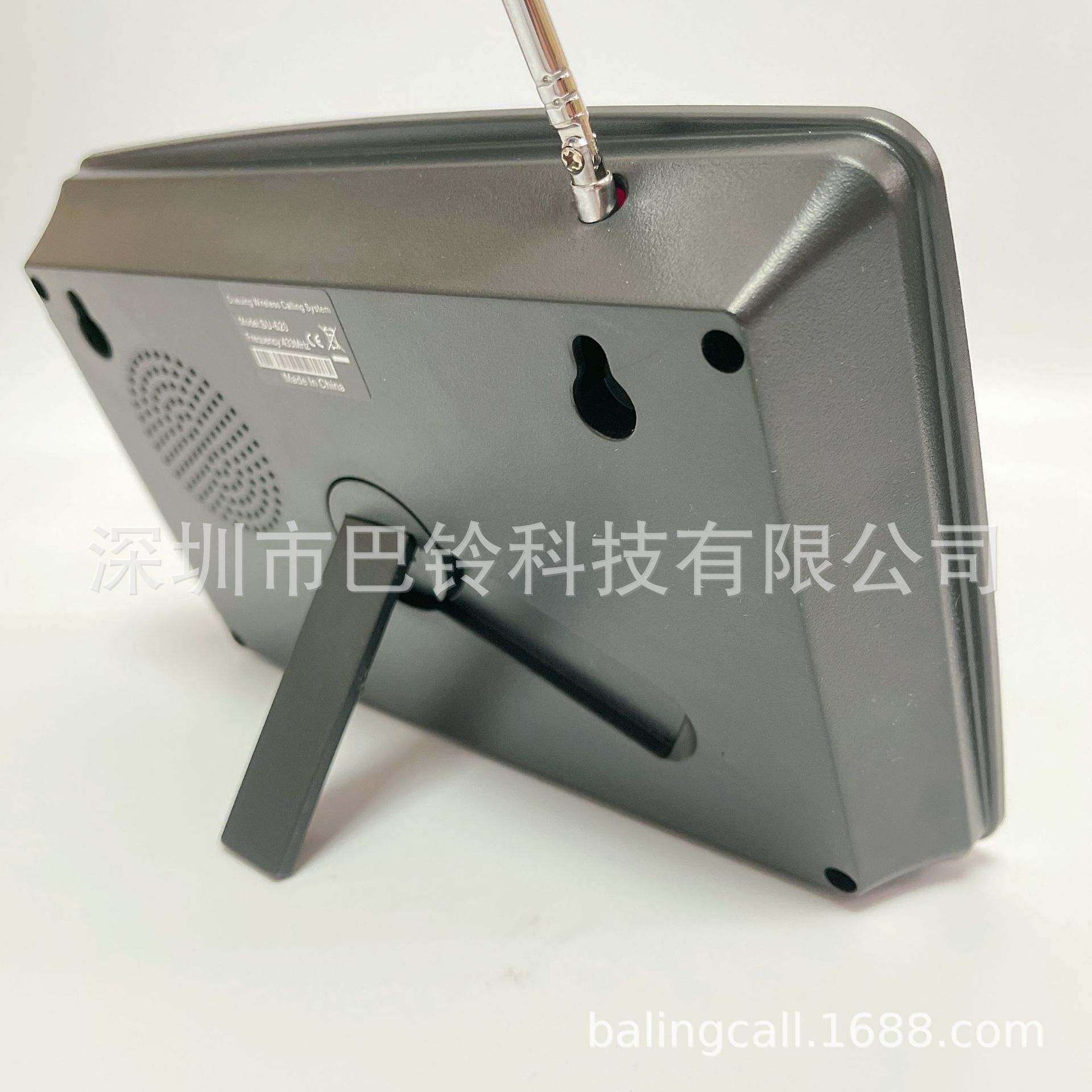 3-way Wireless Call Host Can Display Three Numbers Simultaneously Wireless Call System Host Chinese and English Supply