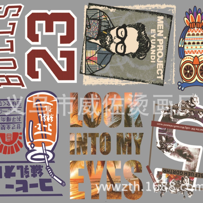 Manufacturer of One Piece Heat Transfer Custom Clothing, Flat Heat Transfer Printing, Offset Printing Heat Transfer, In-Stock Processing, Couple Heat Transfer Stickers