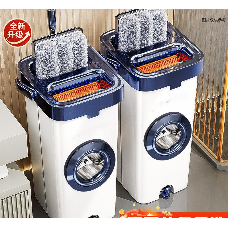 Швабра, без ручной стирки, таблетка для мытья полов, одноразовая чистка, новая швабра с разделением сухой и влажной уборки