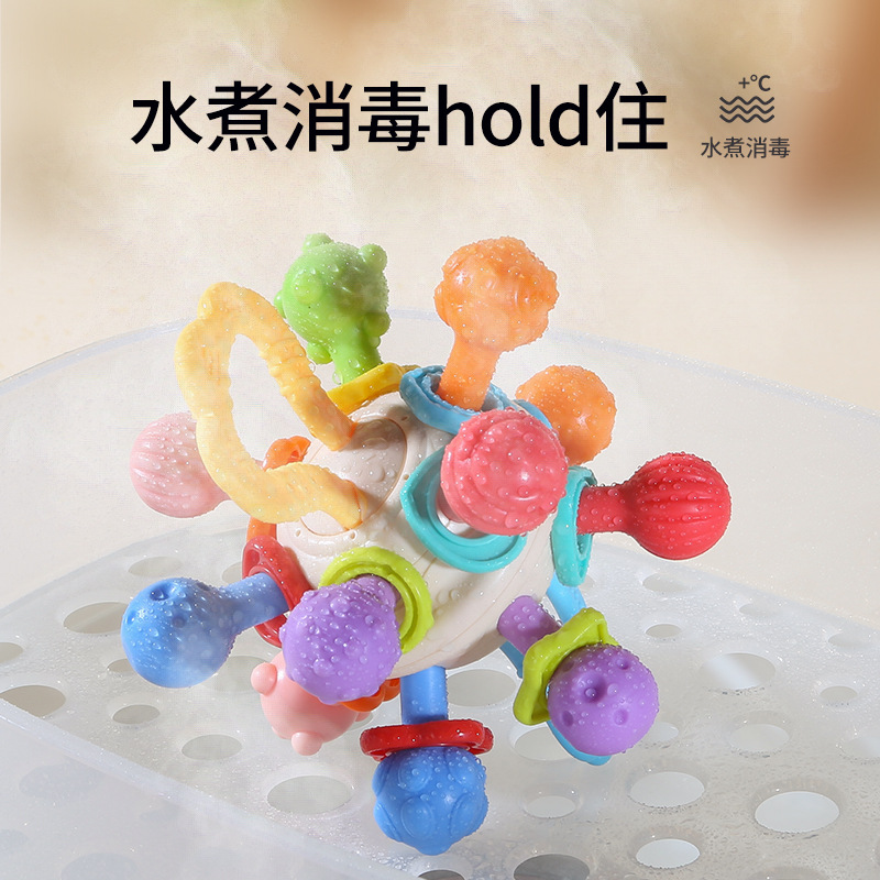 Manhattan Ball Handler Grab Ball Baby Bite Touch Ball Busy Ball Manhattan Atomic Ball Lala Grab Ball