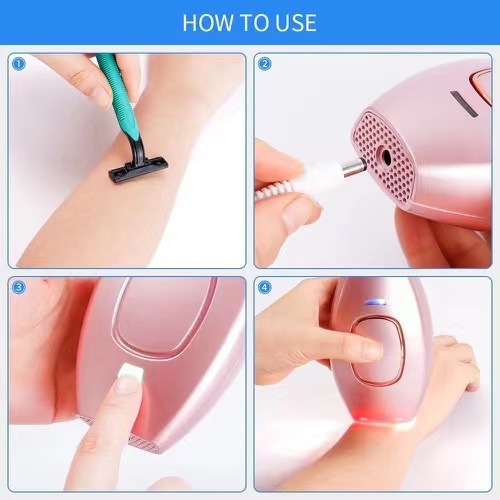 Cross-border Explosions Small Package Laser Hair Removal Instrument Women's Body IPL Hair Removal Instrument Laser Hair Removal Instrument Home Use
