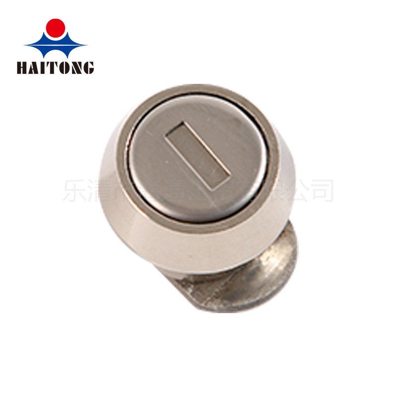 Motorcycle electric car aluminum alloy tail box lock core head side box trunk rear tail box storage box accessories turn tongue lock