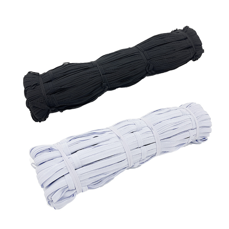 Latex silk 0.3-1.2cm walking horse belt narrow side elastic belt wide fine clothing accessories manufacturers wholesale