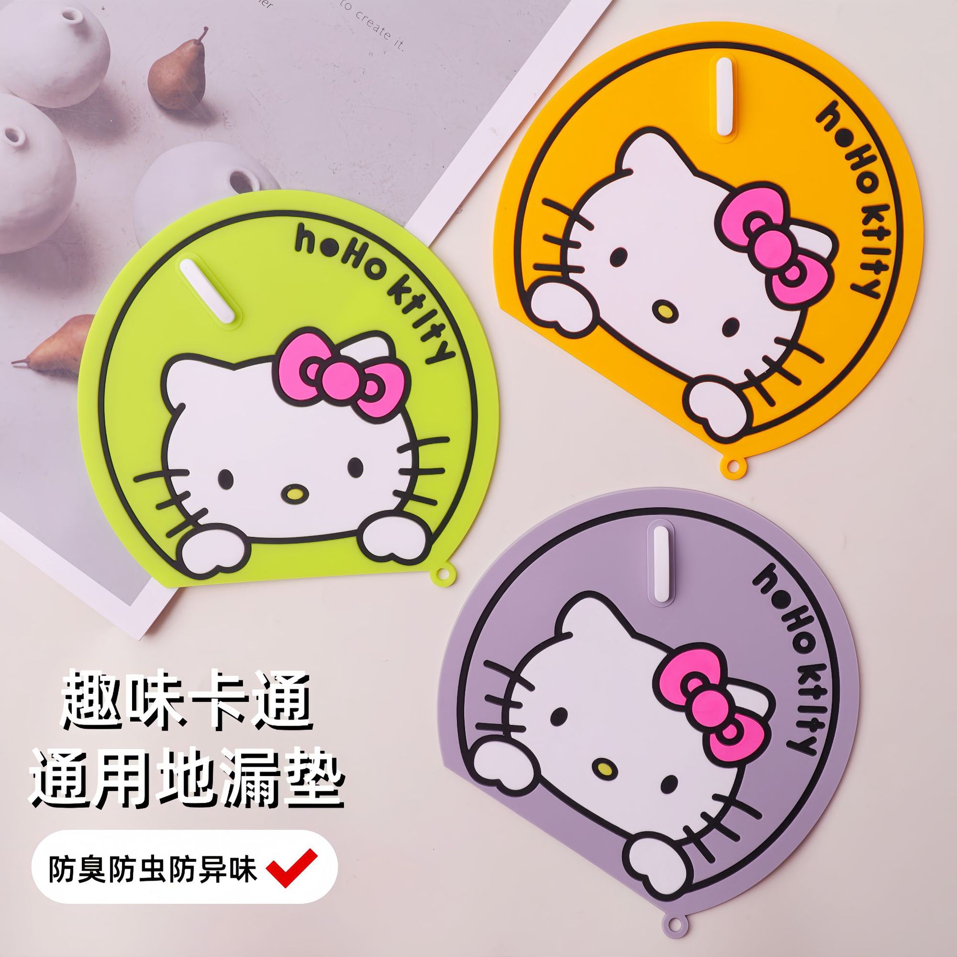 Картонная дезодорирующая крышка для слива, дезодорирующий и защитный от насекомых мягкий резиновый коврик, против запаха для ванной, дезодорирующий артефакт оптом